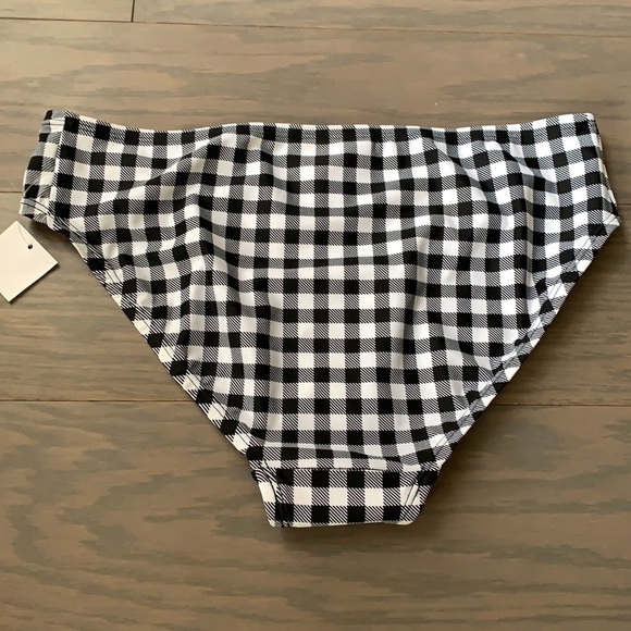 New Motherhood Maternity Checkered Swim Bottoms - Picture 3 of 3